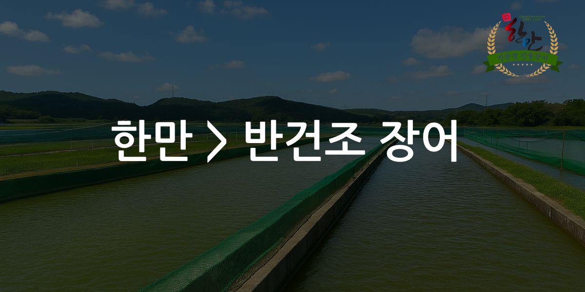 한만 반건조 장어